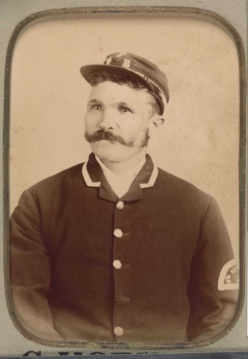 Presented to G. Butlin on disbandment of the Footscray Volunteer Fire Brigade (1891)