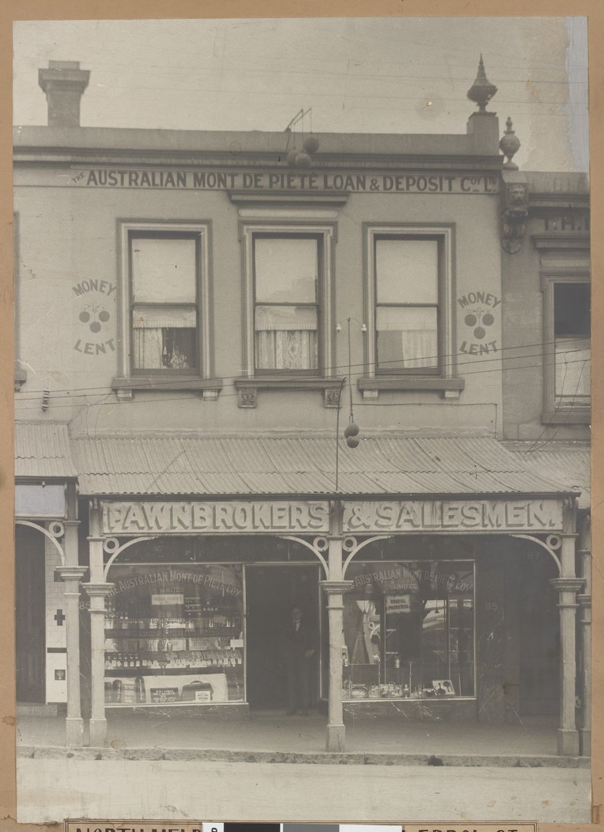 The Australian Monte de Piete Co. Ltd. : North Melbourne Branch (c. 1920)