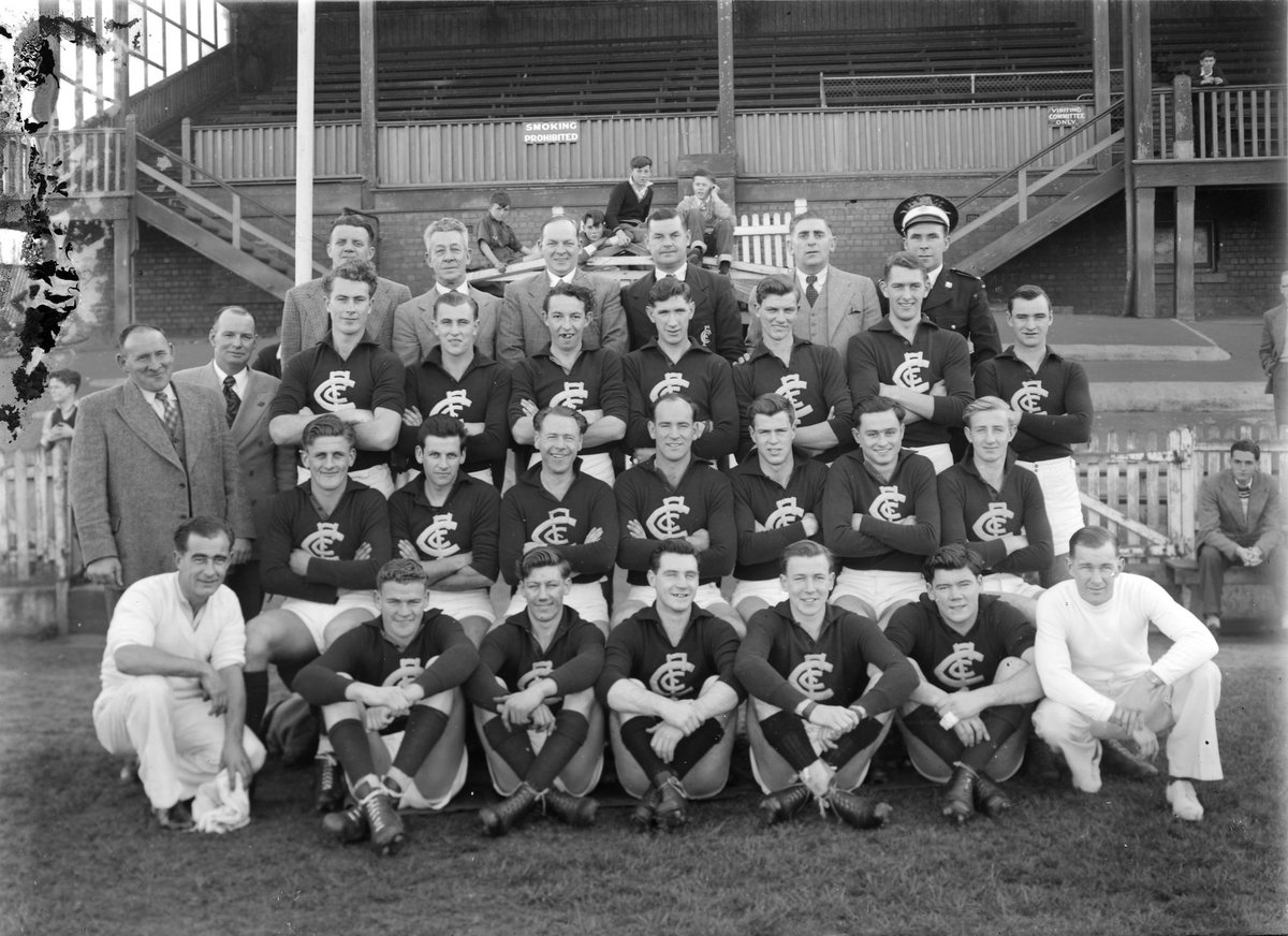 Carlton Thirds team and officials (c. 1949)