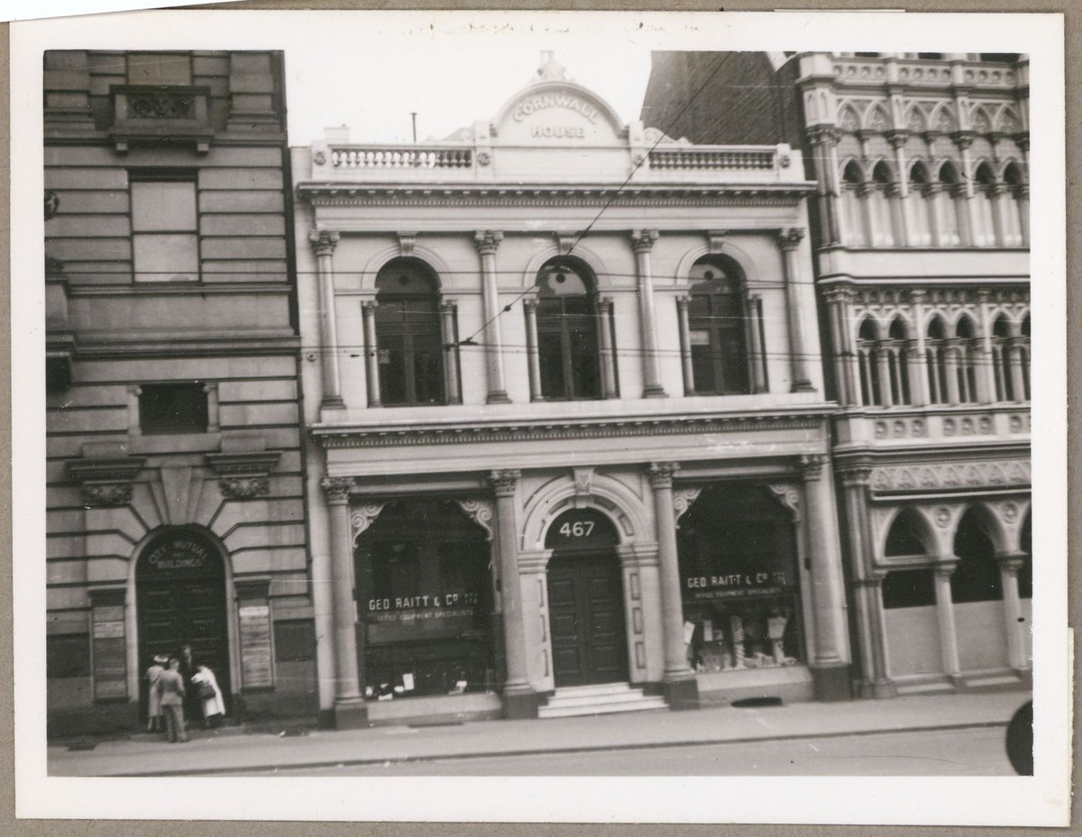 Cornwall House, 467 Collins Street [Melbourne, Vic.], Melbourne City (1949)