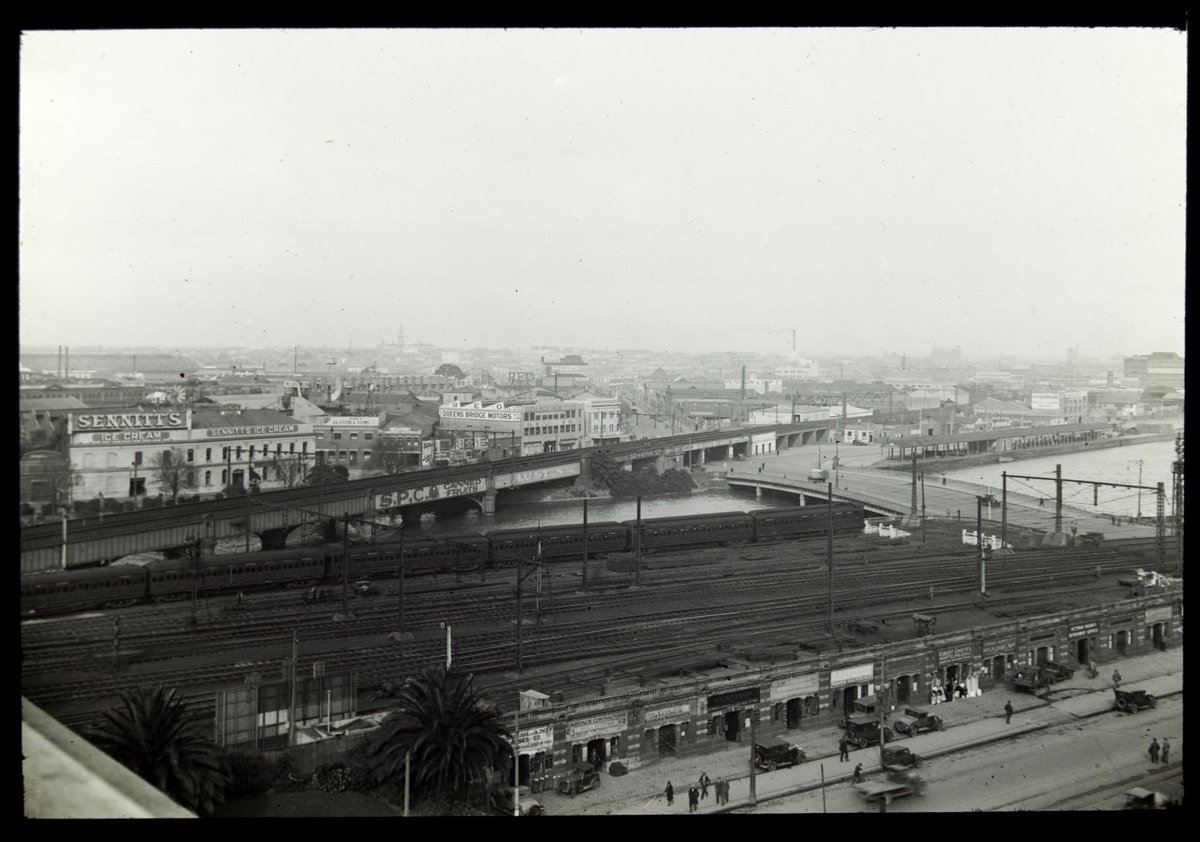 Melbourne Rail Yards, Melbourne City (1910–30)