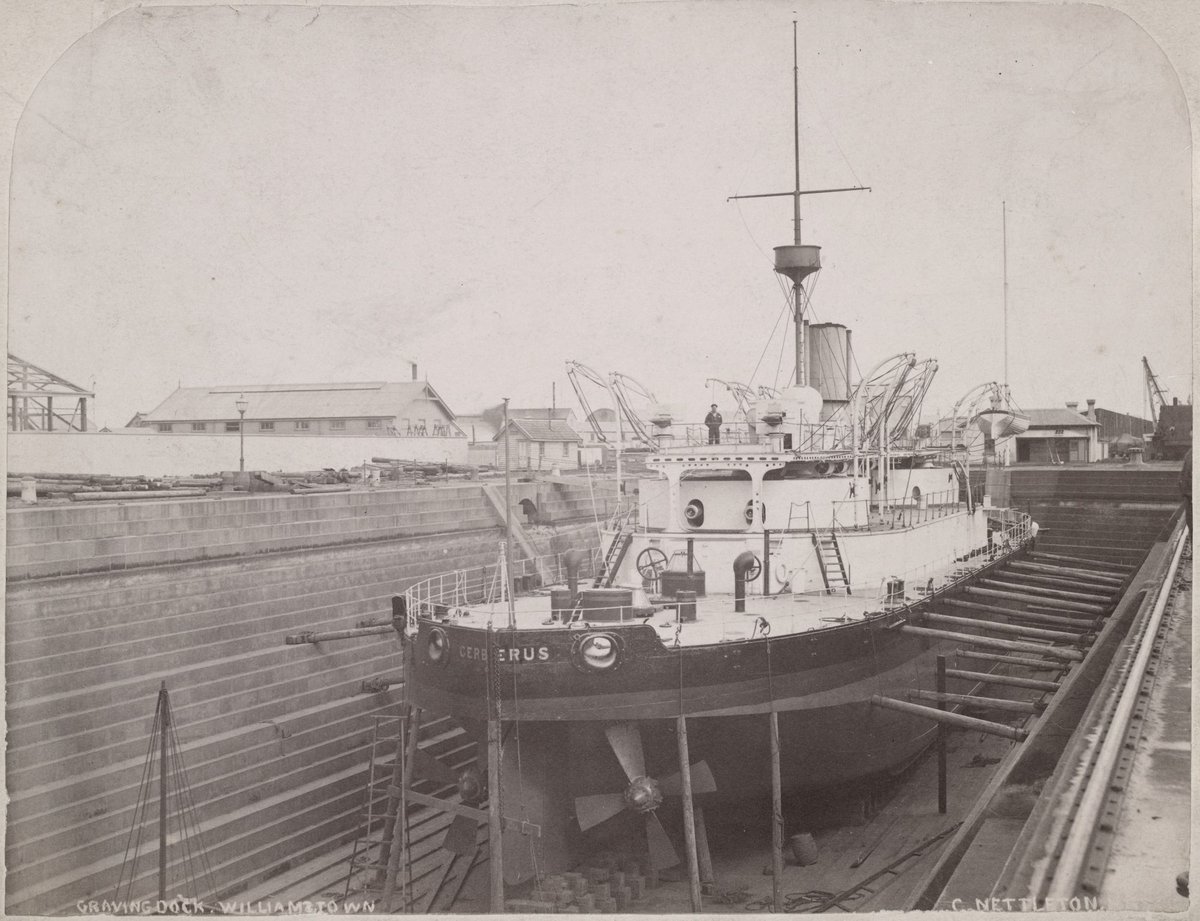 Graving Dock, Williamstown (1880)