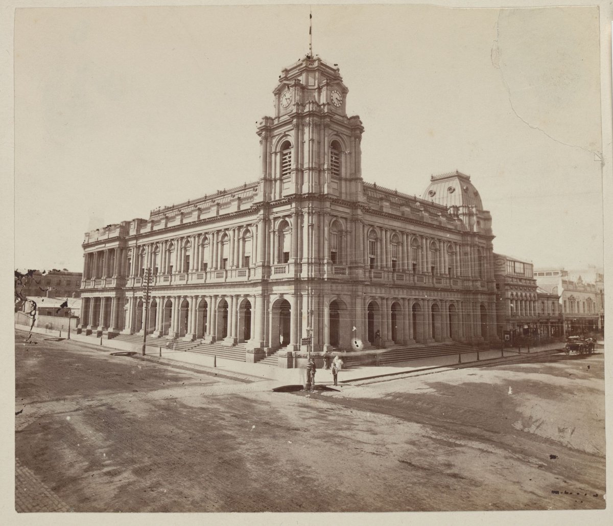 Melbourne General Post Office, Melbourne City (c. 1890)