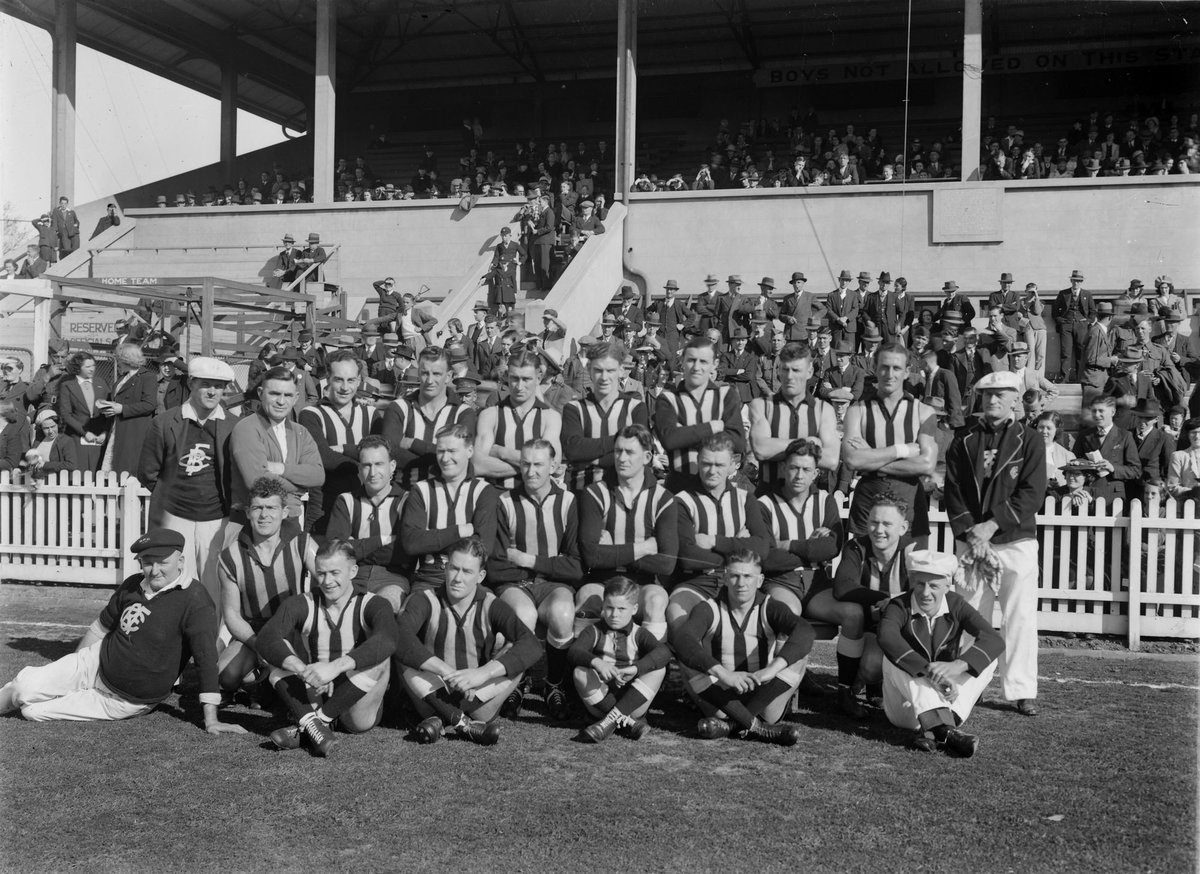 Brunswick Football Club, team photo (c. 1940)