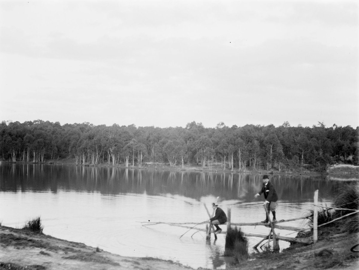 View of Lake Blackburn (1898)