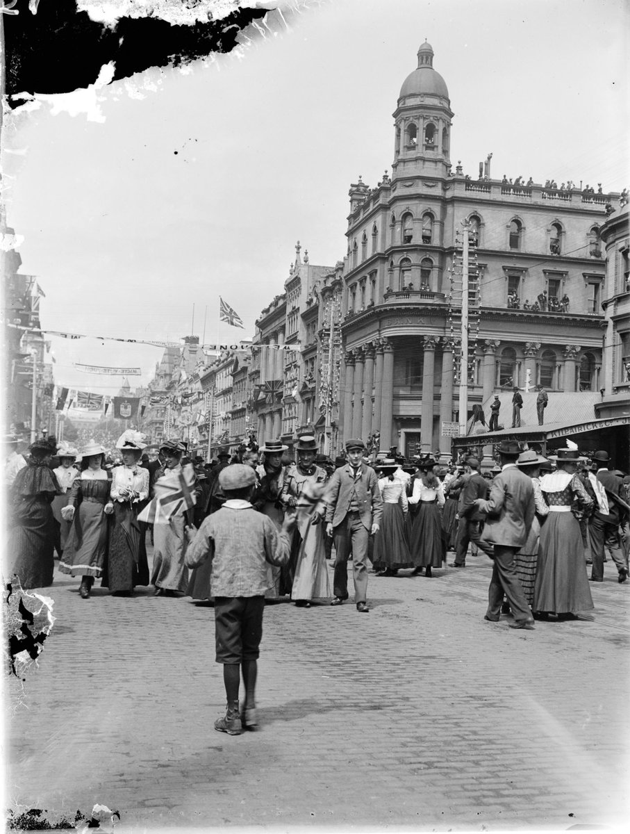 Welcome home celebrations, Melbourne, Melbourne City (1900)