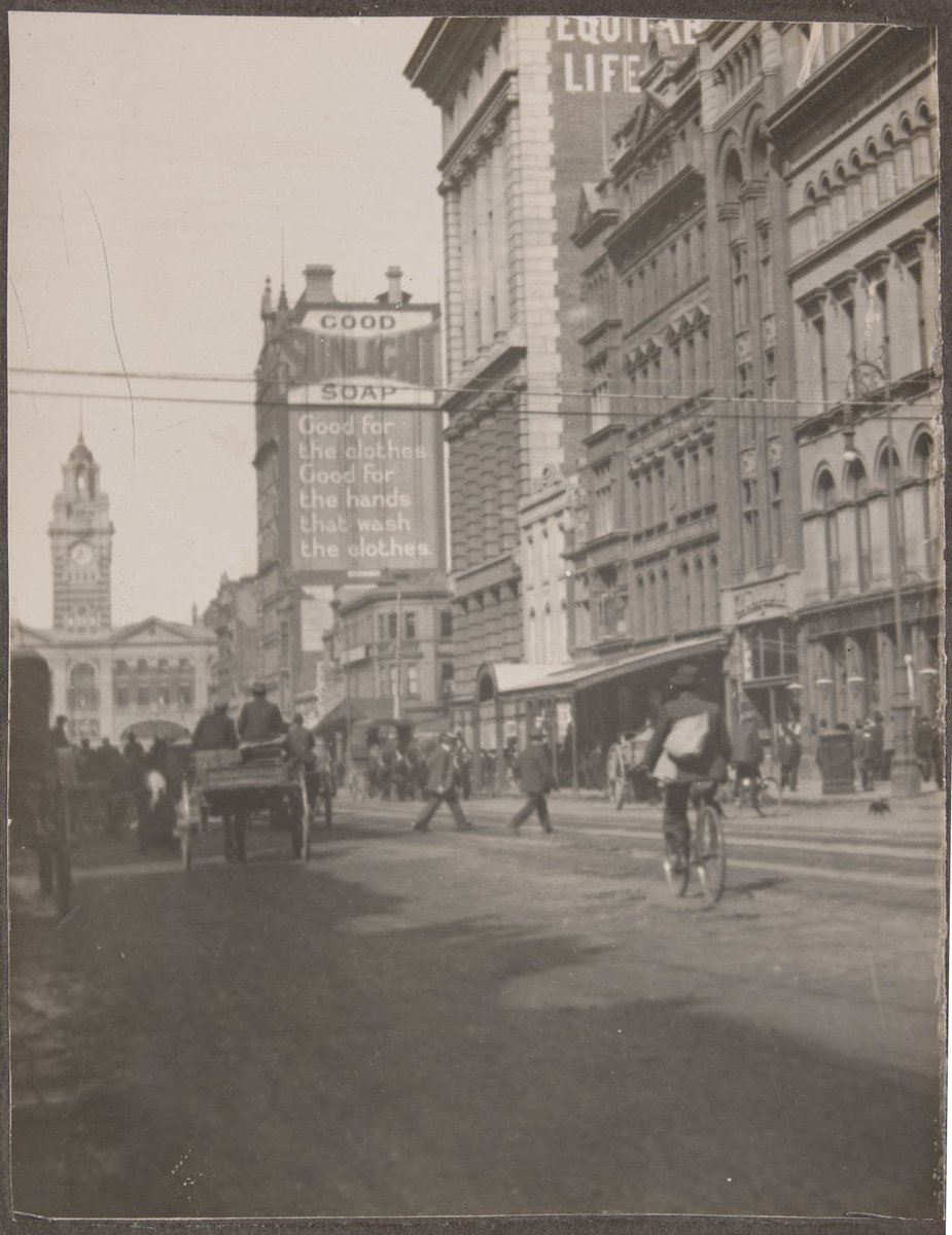 Elizabeth St. Melbourne 1910, Melbourne City
