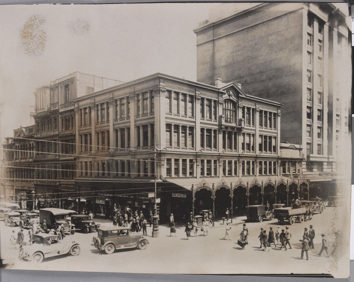 [North West] Corner of Collins and Swanston St, Melbourne City (1924–29)