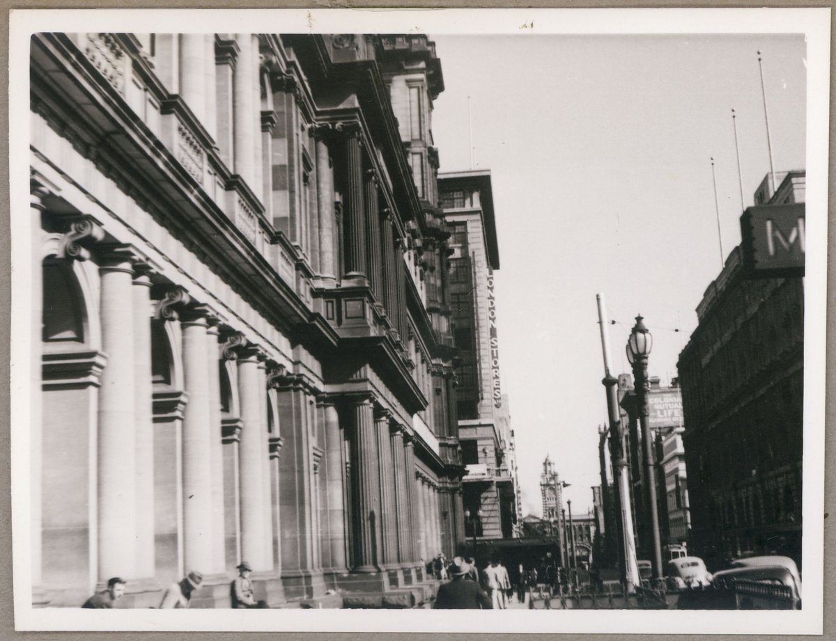 Post Office, Elizabeth Street Melbourne, Vic, Melbourne City (1949)
