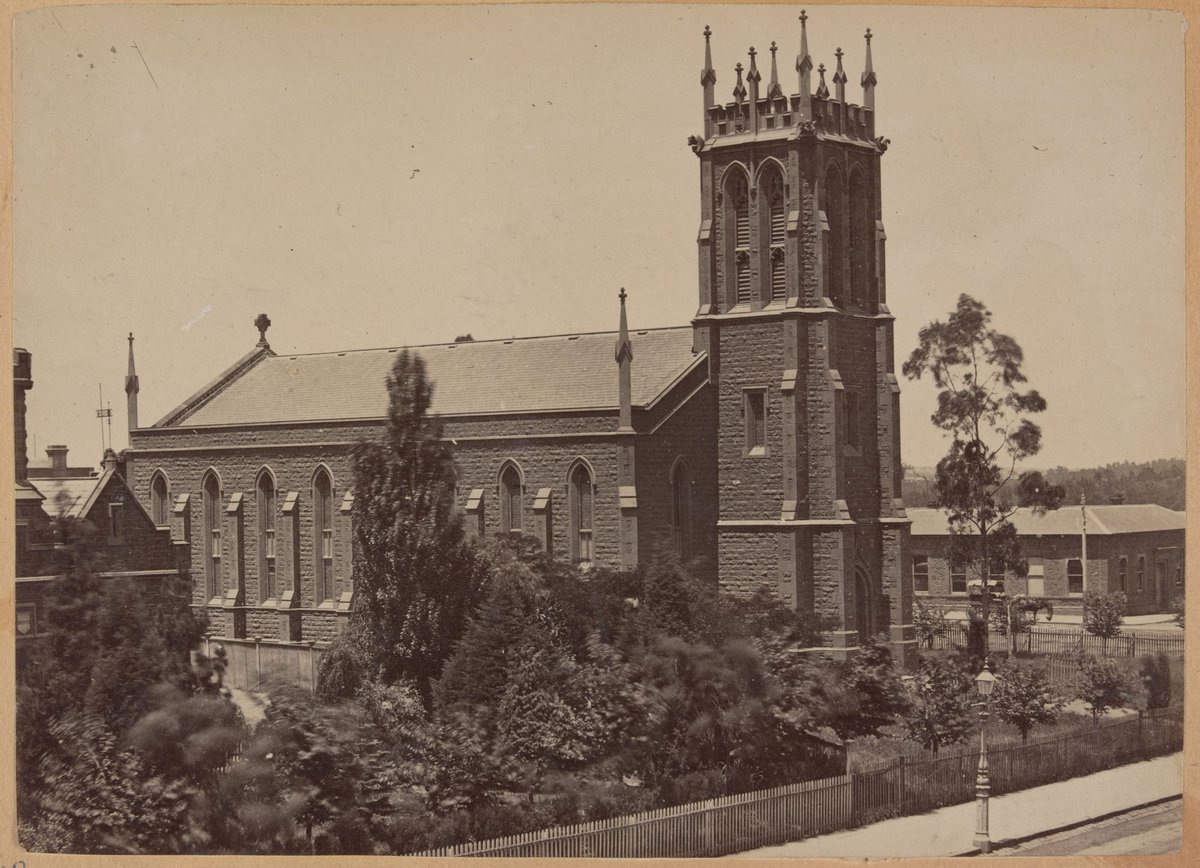 St. Paul's Church Melbourne, 1878, Melbourne City