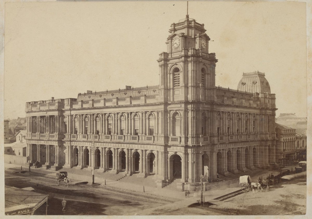 Melbourne General Post Office, Melbourne City (1870–80)