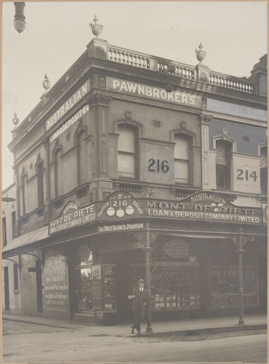 The Australian Monte de Piete Co. Ltd. : Prahran Branch (c. 1920)