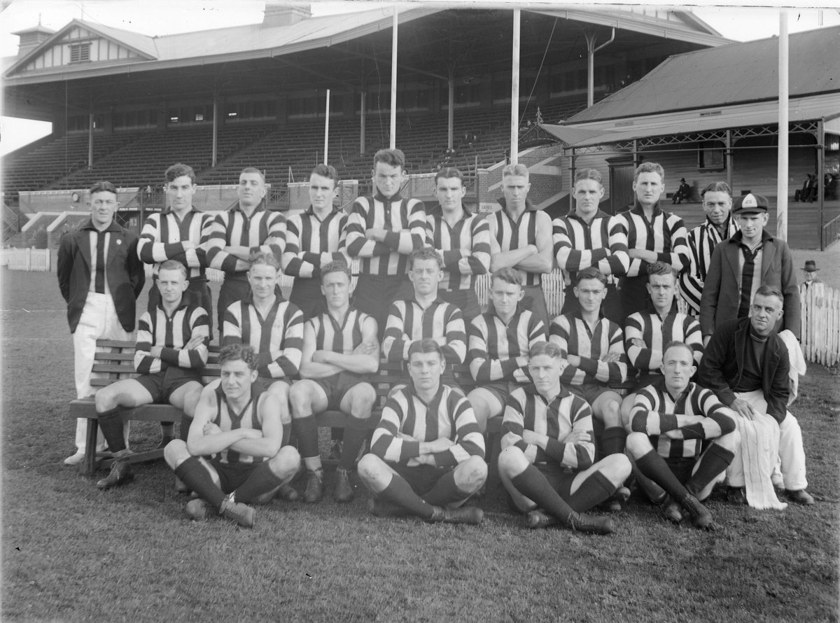 [Collingwood Second Eighteen VFA, football team photo] (c. 1937)
