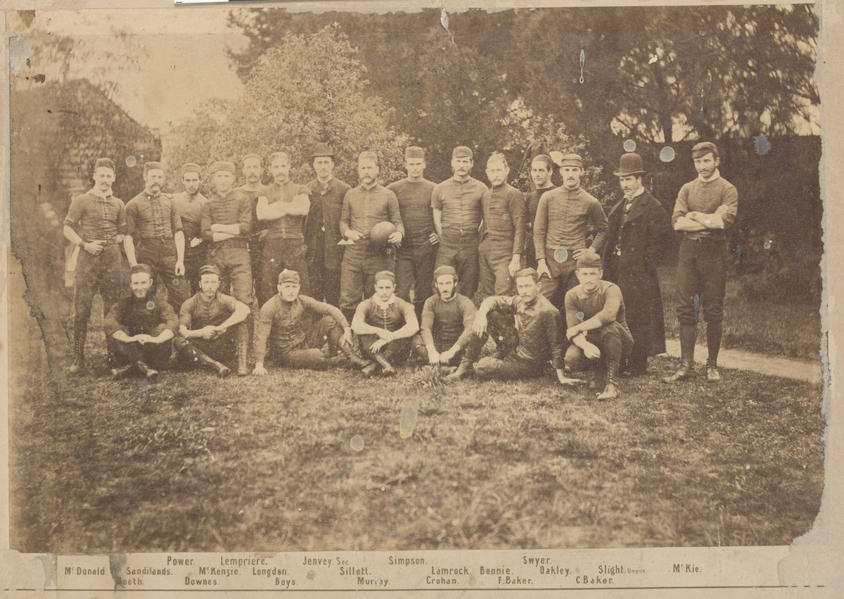 Melbourne Football 1st Twenty. Season 1879