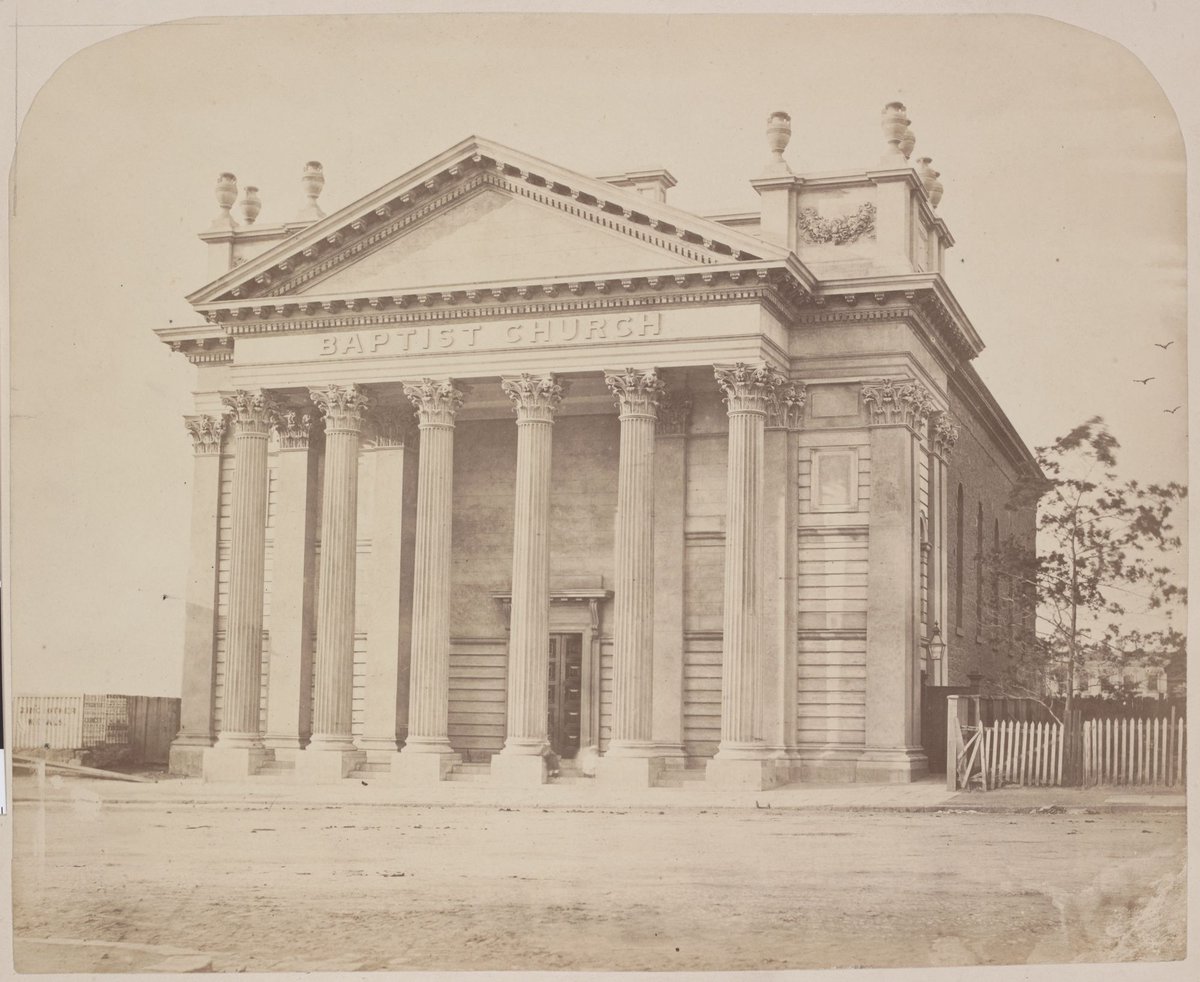 Baptist Church, Albert St., East Melbourne (c. 1870)