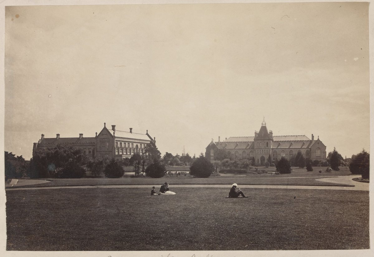 University, Melbourne, Parkville (c. 1885)