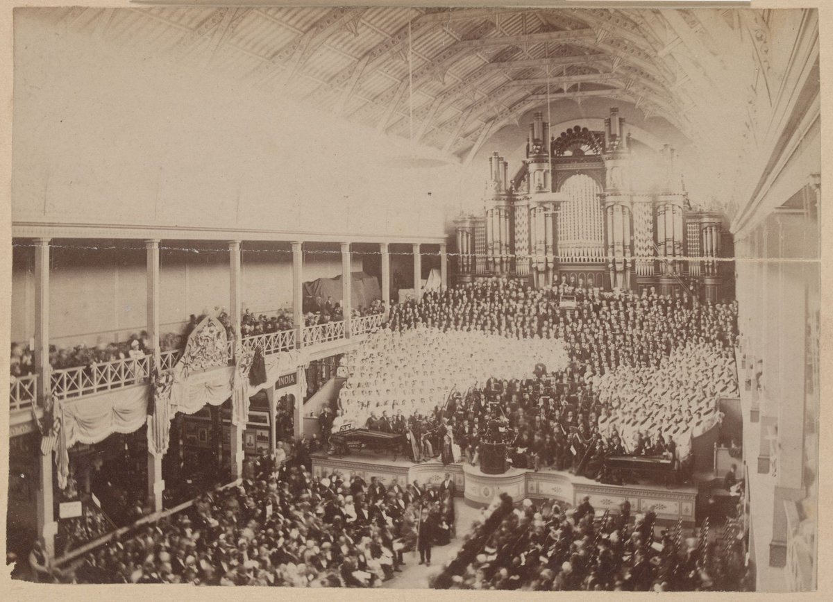 Cantata at International Exhibition, Melbourne 1881