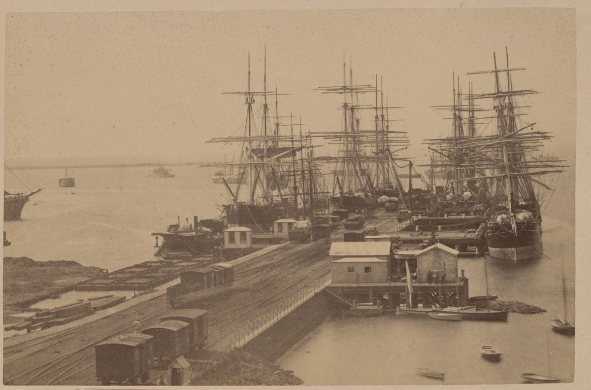 Railway Pier, Williamstown, Port Melbourne (c. 1884)