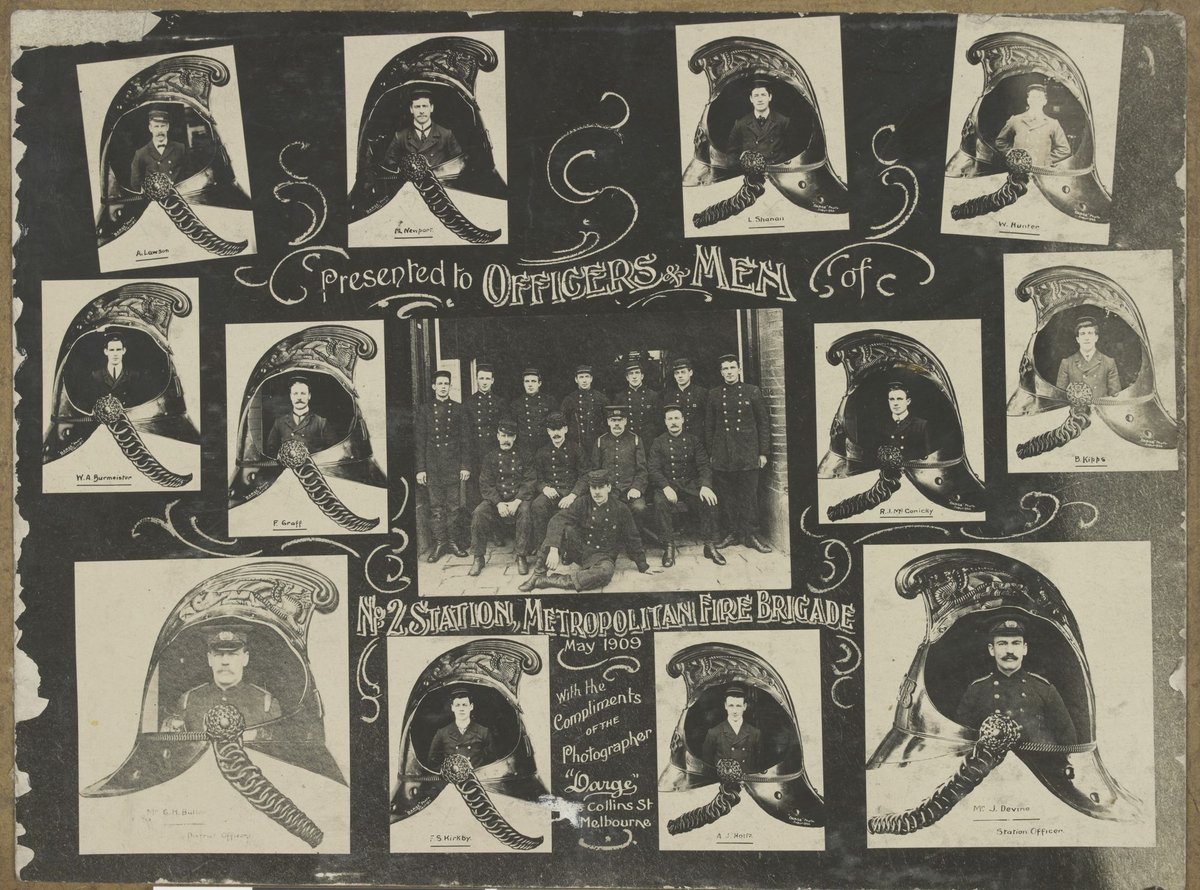 Fire brigades of the Metropolitan Fire Brigade, Melbourne (1909)