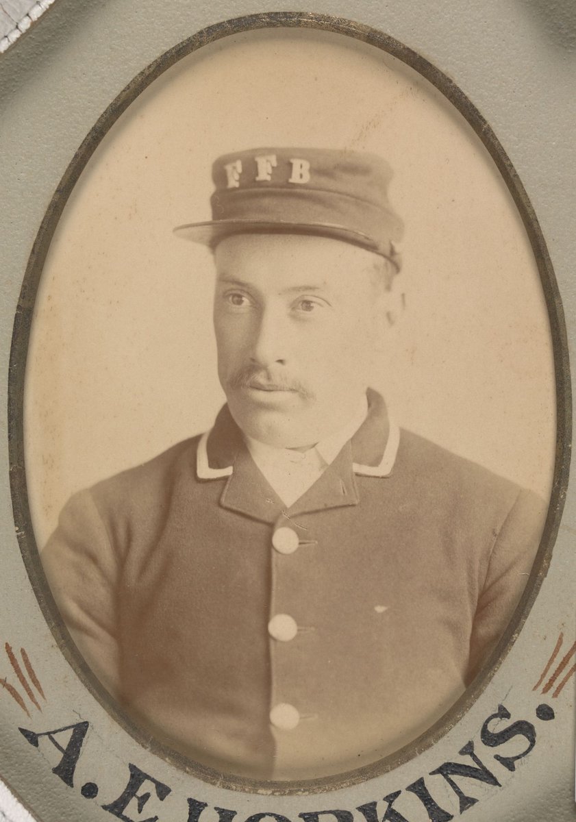 Presented to G. Butlin on disbandment of the Footscray Volunteer Fire Brigade (1891)