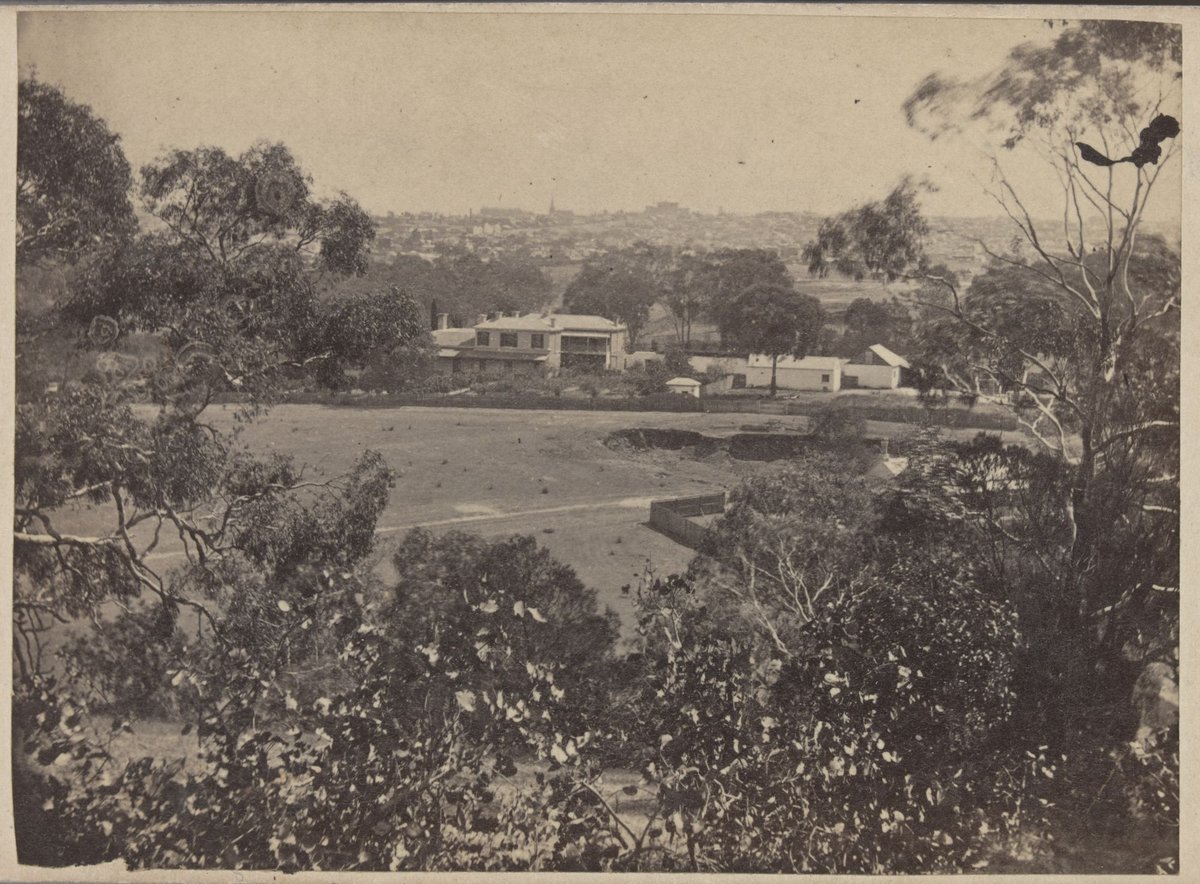 Magdalen Asylum from Studley Park Hill, Kew (1869)