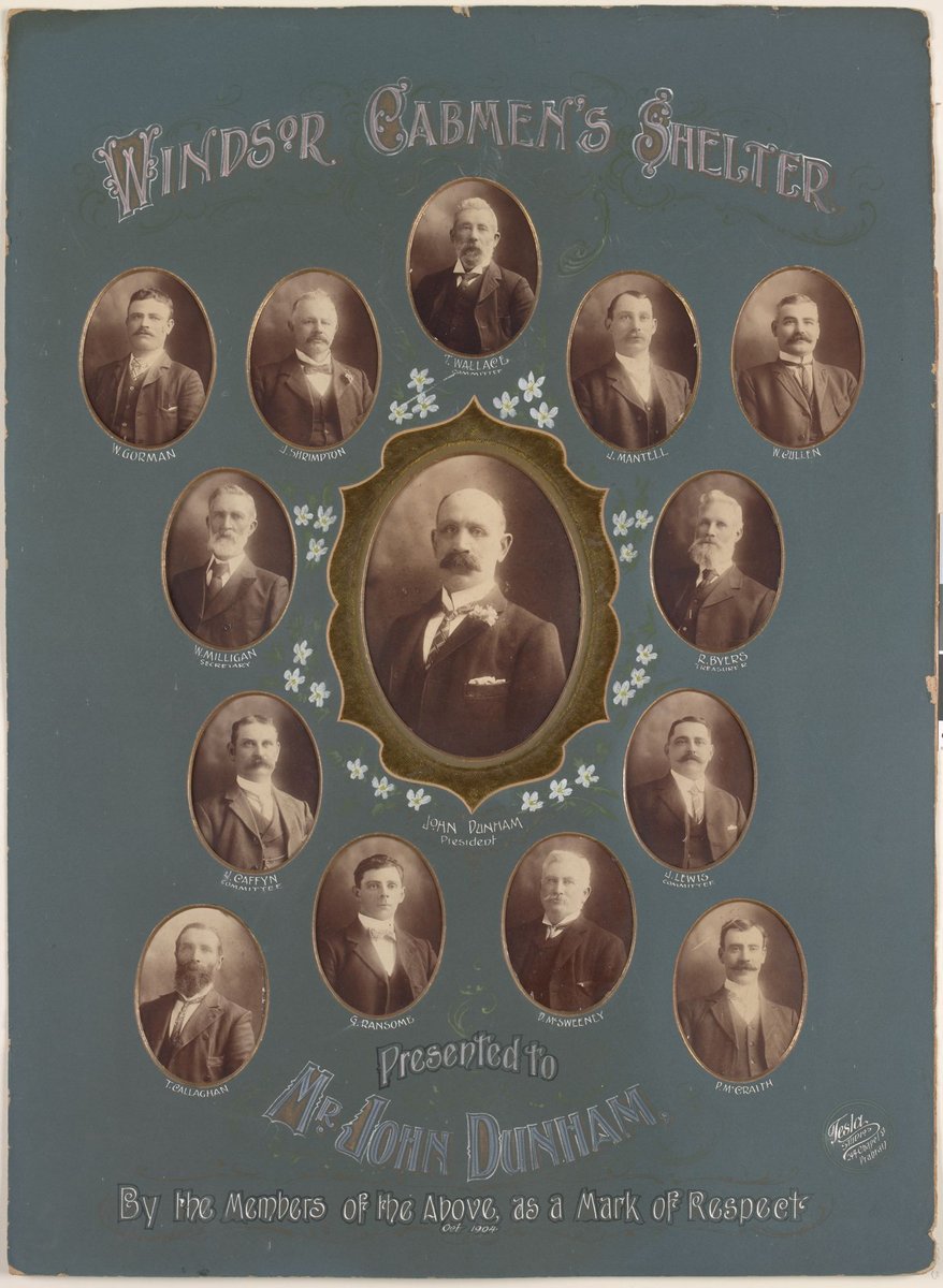 Windsor Cabmen's Shelter presented to Mr. John Dunham (1904)