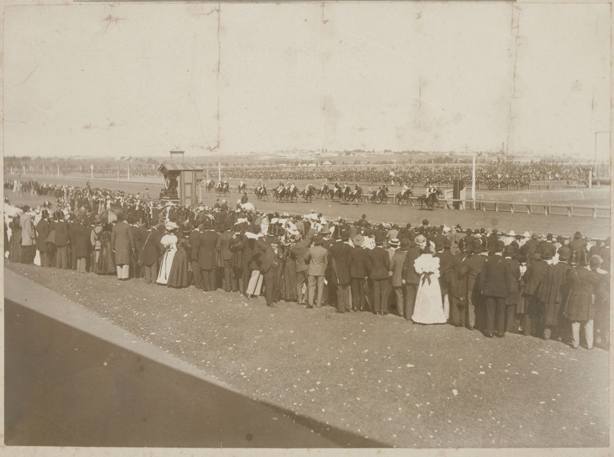 Melbourne Cup finish 1897, Flemington
