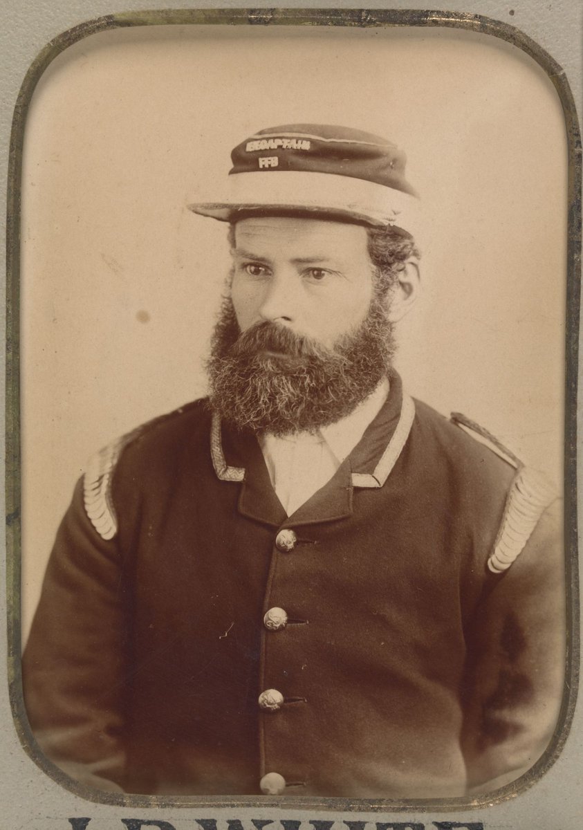 Presented to G. Butlin on disbandment of the Footscray Volunteer Fire Brigade (1891)