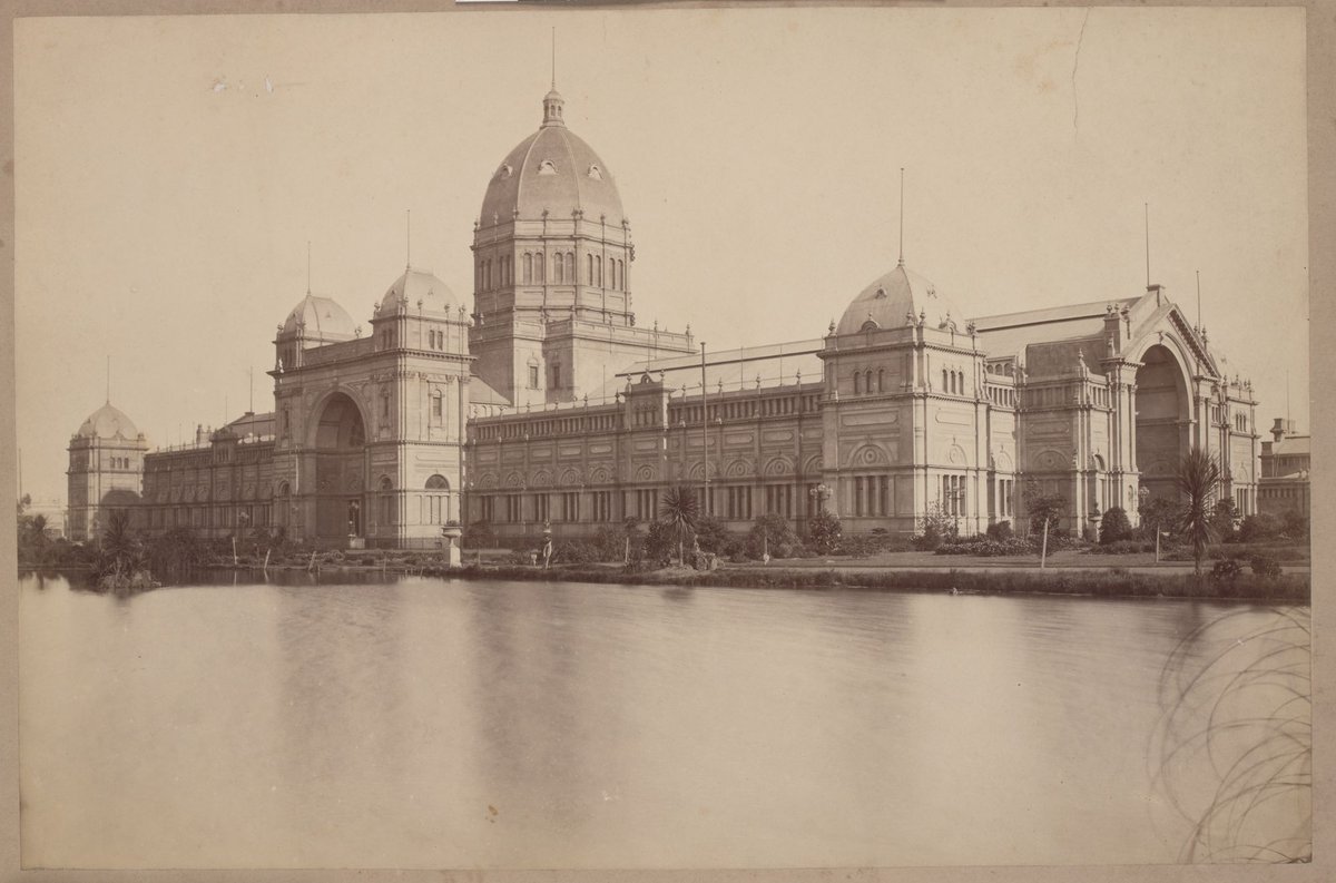 Exhibition Building, Melbourne, Carlton (1880s)