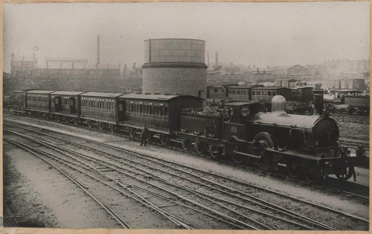 Spencer Street Passenger Yard, Melbourne City (1884)