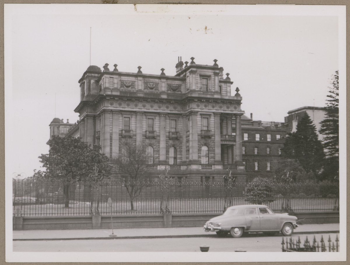 Parliament House, Spring Street, Melbourne, Vic, East Melbourne (1949)