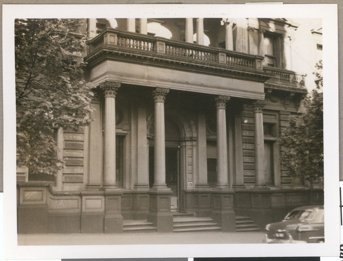 The Australian Club, William Street Melbourne, Vic, Melbourne City (1949)