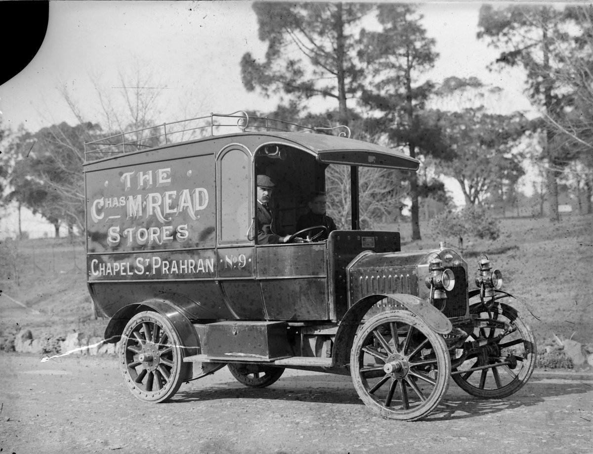 Motor Van Used By The Chas. M. Read Stores, Chapel St., Prahran (c. 1920)