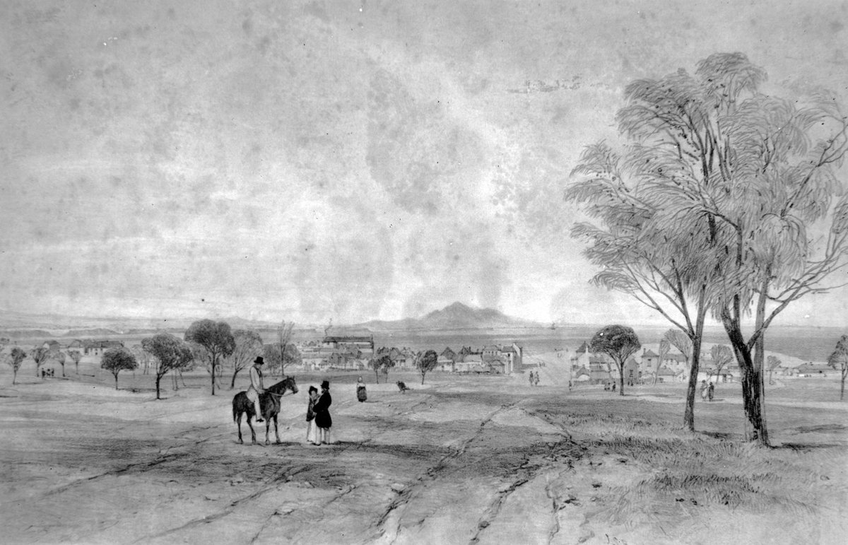 View of early Melbourne (c. 1920)