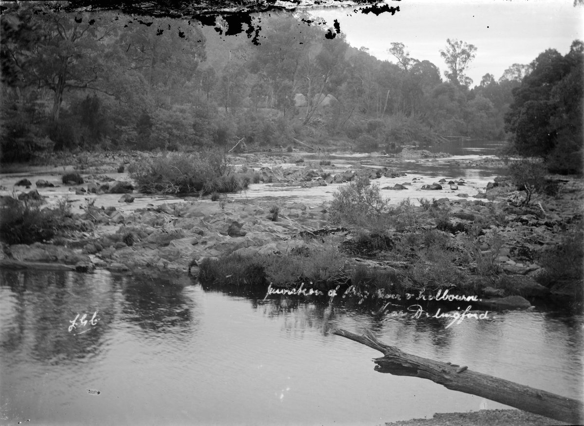 Junction of Big River & Melbourne. Near Darlingford (1910–40)
