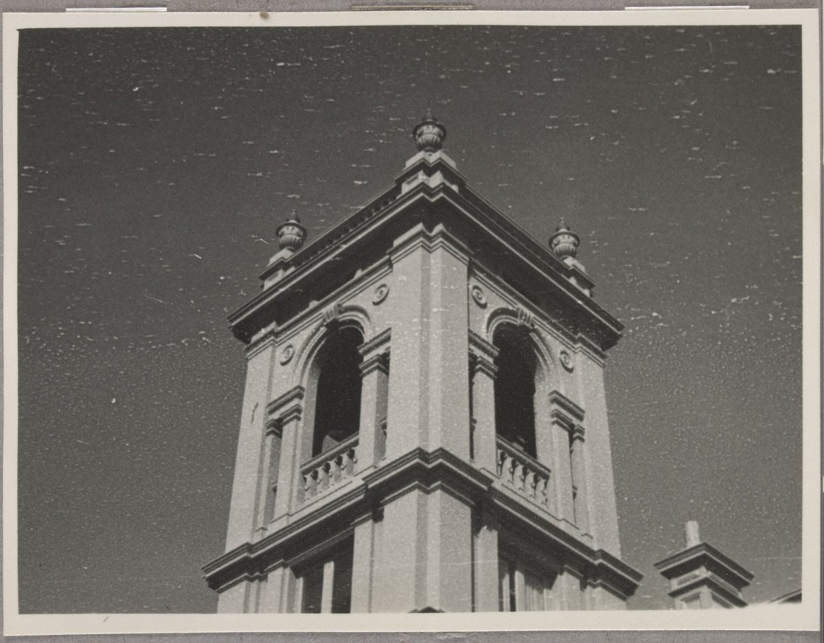 Tower - Detail of St Leonard's House, St. Kilda, Vic, St Kilda (1946–52)