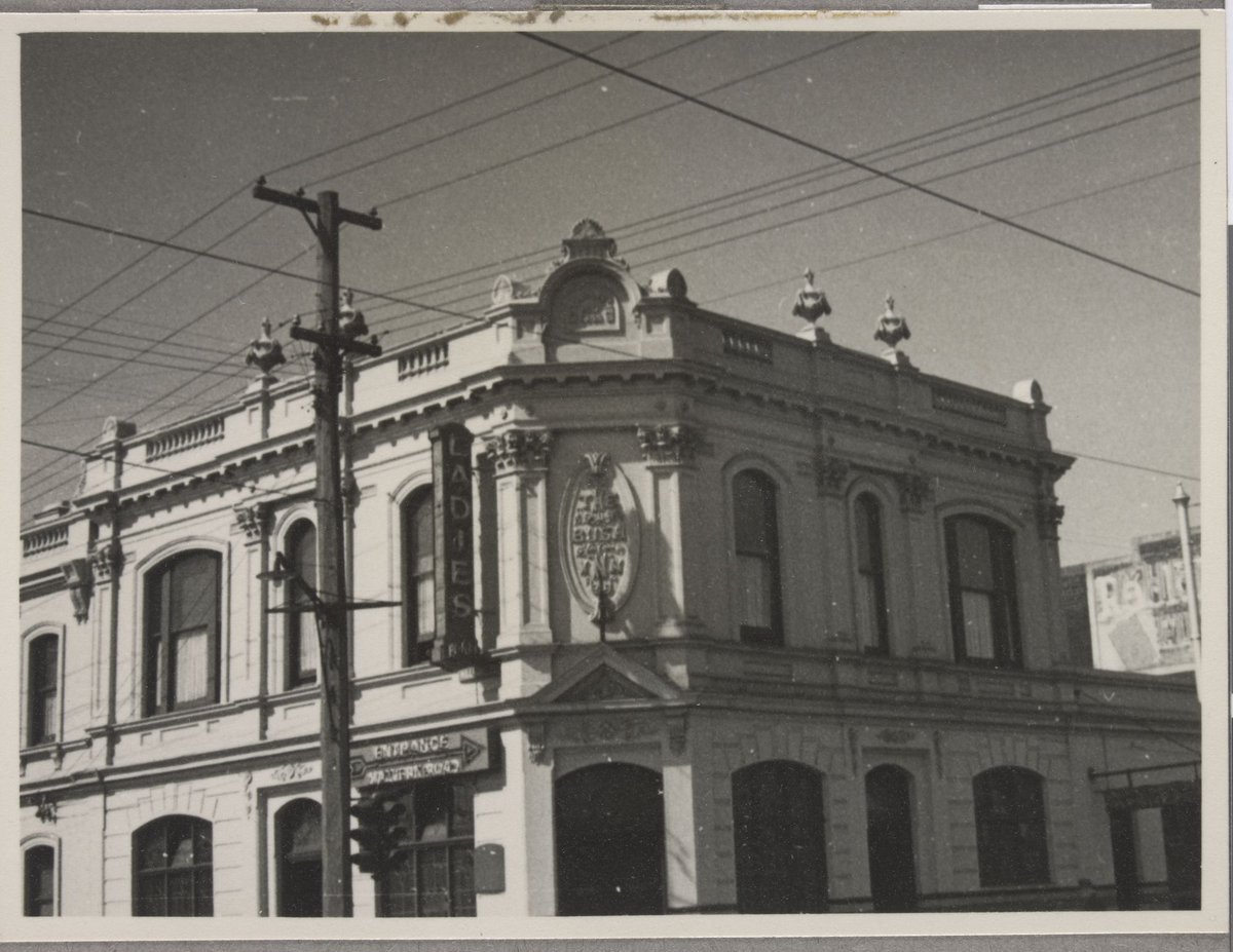 Bush Inn, cnr. of Malvern and Williams Roads, Prahran, Vic (c. 1949)