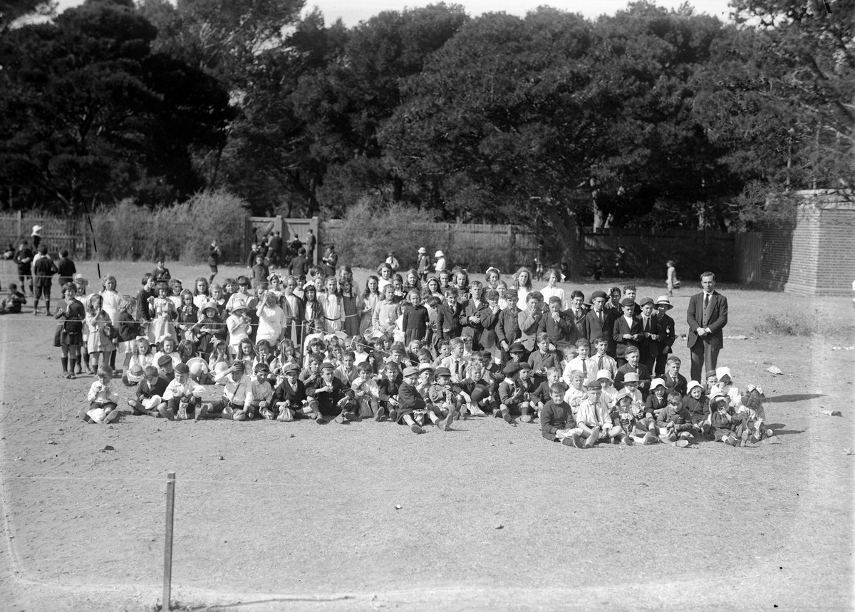 Newport Rowing Club party at the beach (c. 1920)
