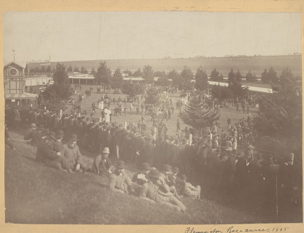 Flemington Race Course (c. 1885)
