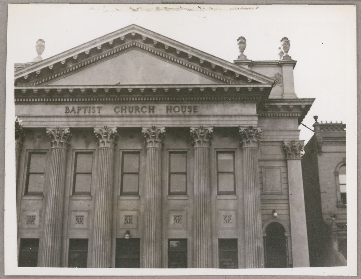 Baptist Church House, East Melbourne, Vic (1946–52)