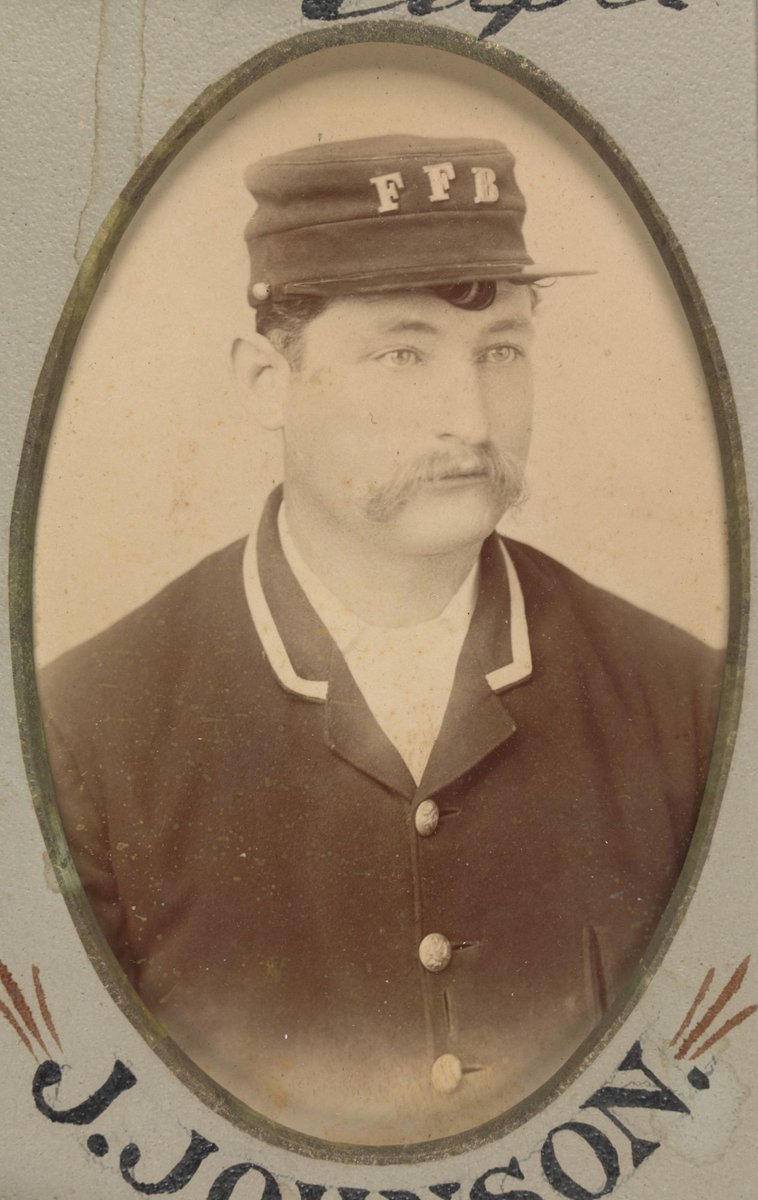 Presented to G. Butlin on disbandment of the Footscray Volunteer Fire Brigade (1891)