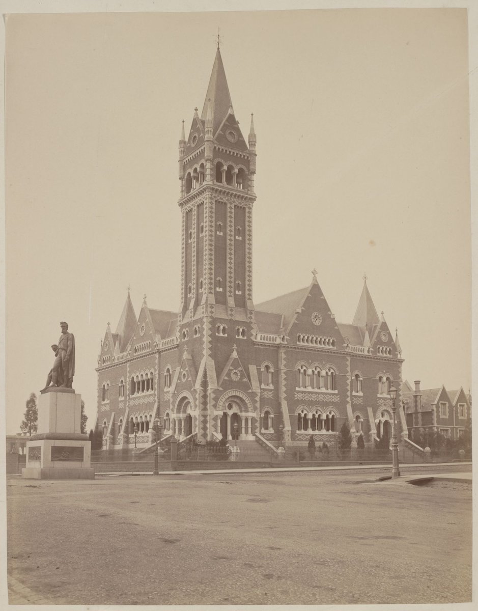 Independent Church, Collins Street, Melbourne City (c. 1870)