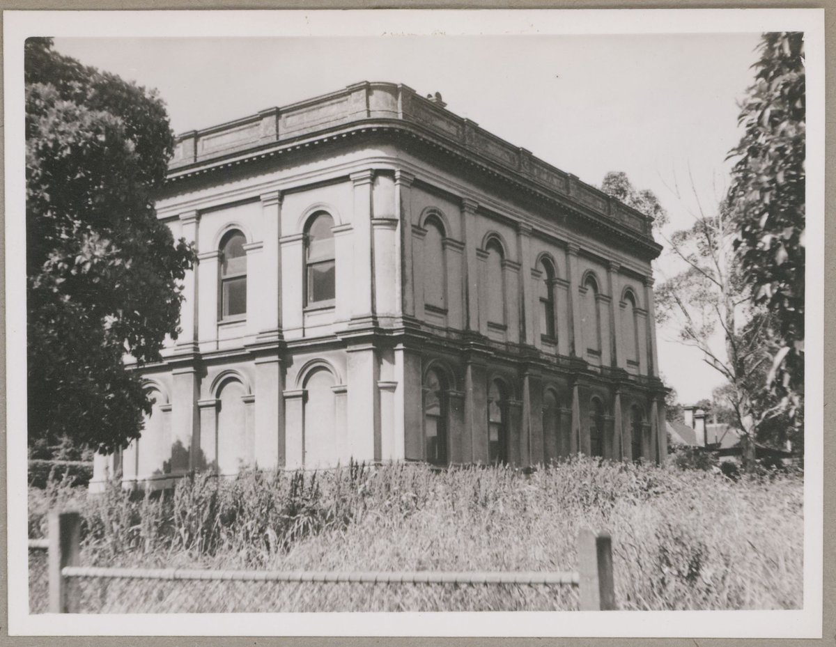 Royal Society of Victoria from cnr. of Exhibition and Latrobe Sts., [Melbourne, Vic.] (1949)