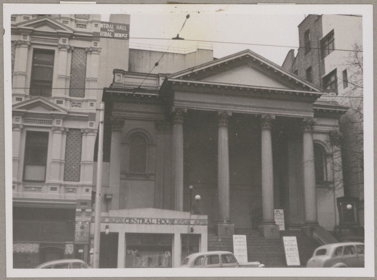 Baptist Church, Collins Street [Melbourne, Vic.], Melbourne City (1949)