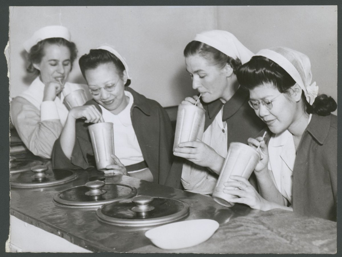 Chinese nurses at Children's Hospital under scholarship [Melbourne] (1947)