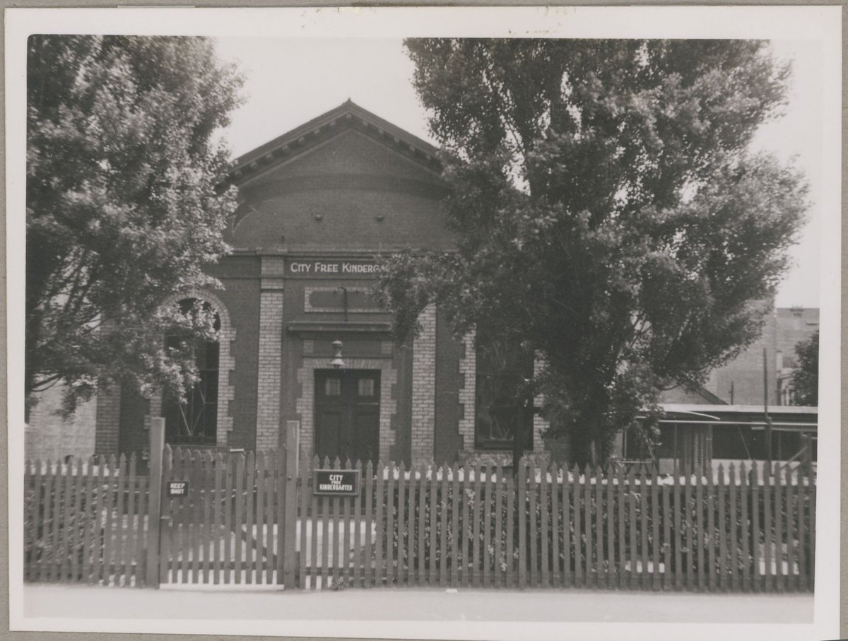 City Free Kindergarten, Exhibition Street, Melbourne, Vic, Melbourne City (1949)