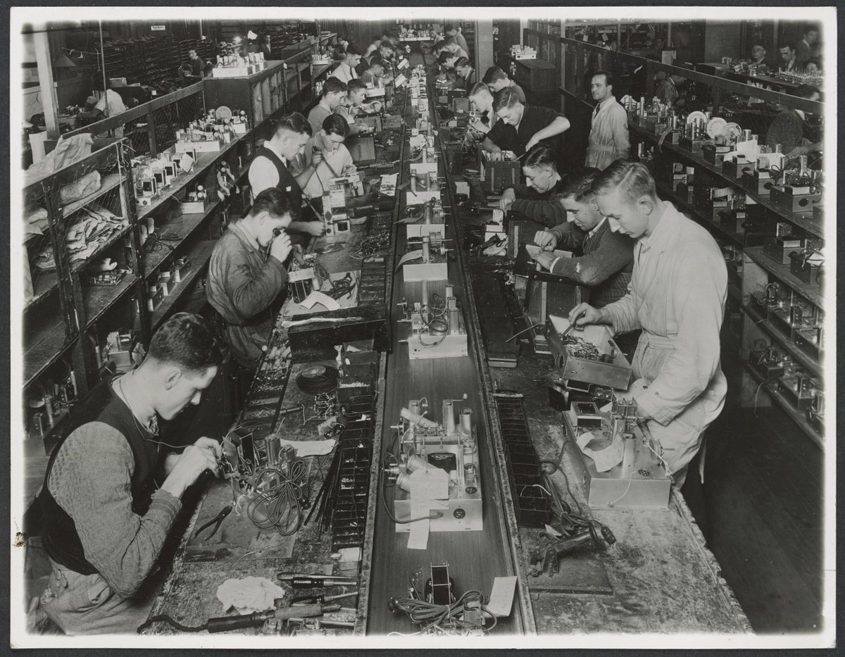 Radio manufacture at the Radio Corporation Pty Ltd, South Melbourne factory (1931–40)
