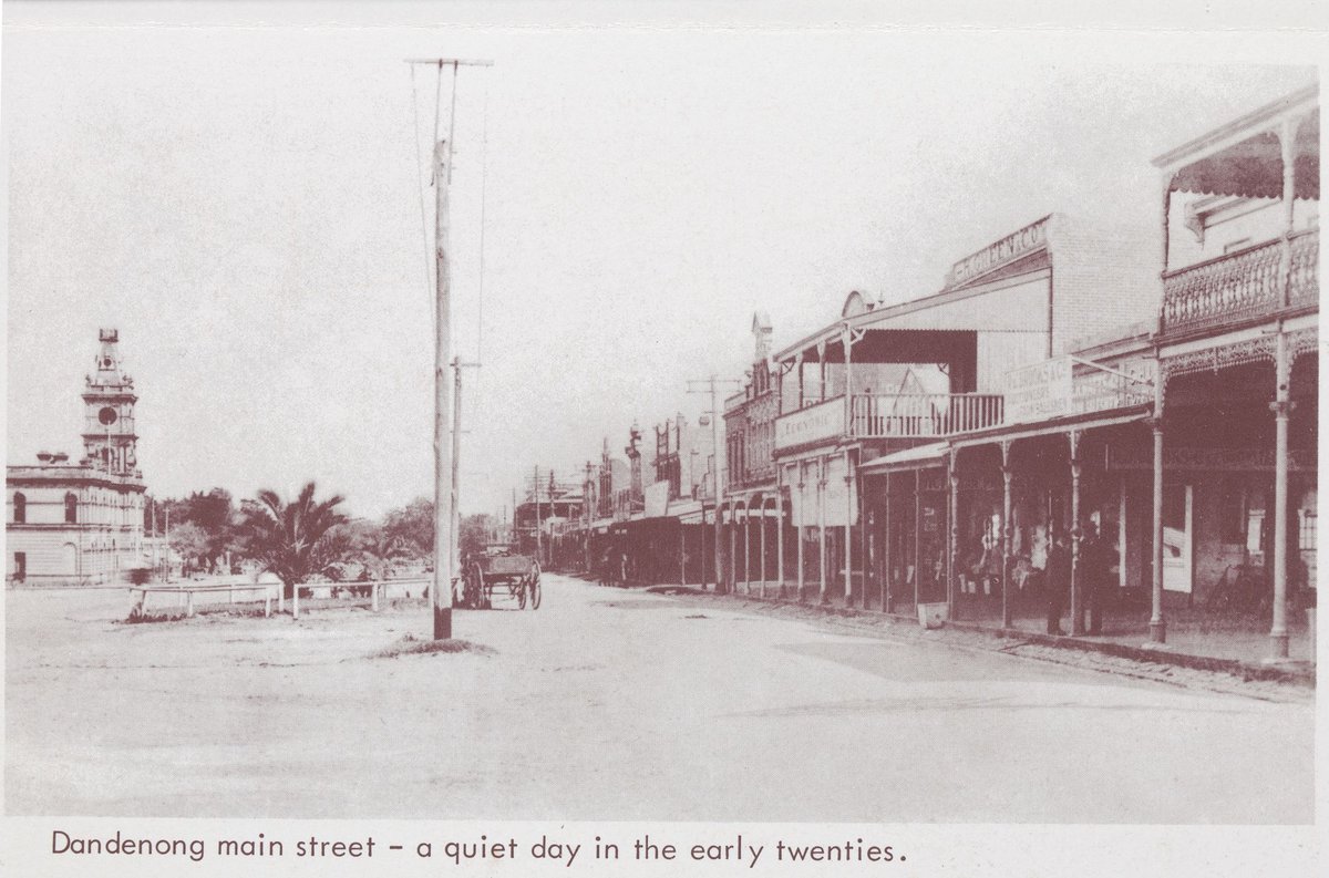 Early Dandenong 1850-1930 : Pictorial glimpses (1850–1930)