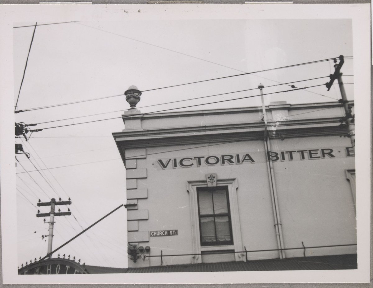 The Vine Hotel, cnr of Bridge Road and Church Street, Richmond [Vic.] (c. 1949)