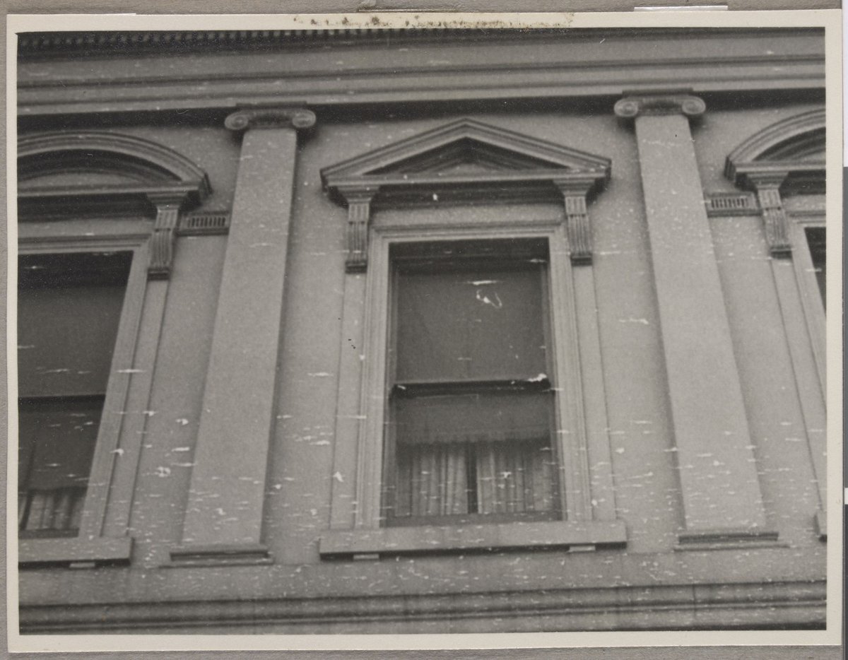 National Bank Ltd., Coventry Street, South Melbourne, Vic. - Detail (c. 1949)